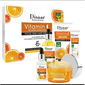 DISAAR BEAUTY coffret cadeau de soins de la peau anti-âge naturel éclaircissant à la vitamine C - Publicité DISAAR BEAUTY coffret cadeau de soins de la peau anti-âge naturel éclaircissant à la vitamine C - Publicité