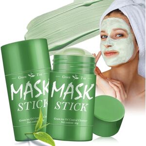 nailpretty 2 Pièce Green Tea Mask Stick, Masque Purifiant Au Thé Vert, Masque Nettoyant Pour Hommes Et Femmes, Contrôle Du Sébum & Hydratation, Pour Peau Sèche, Grasse Et Mixte - Publicité nailpretty 2 Pièce Green Tea Mask Stick, Masque Purifiant Au Thé Vert, Masque Nettoyant Pour Hommes Et Femmes, Contrôle Du Sébum & Hydratation, Pour Peau Sèche, Grasse Et Mixte - Publicité