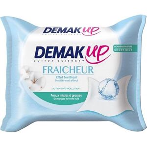 Demak'Up Demak Up Fraîcheur Effet Tonifiant Peaux Mixtes à Grasses x25 Lingettes (lot de 4) - Publicité Demak'Up Demak Up Fraîcheur Effet Tonifiant Peaux Mixtes à Grasses x25 Lingettes (lot de 4) - Publicité
