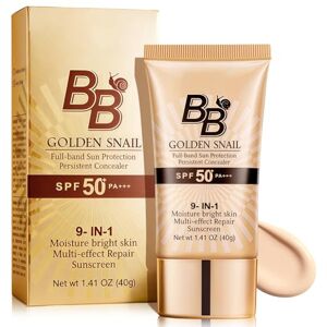 GAOMESIA 40g BB Crème SPF 50+, Crème de Jour avec Protection Solaire, Texture Légère et Hydratante, Unifie le Teint et Camoufle les Imperfections, Finition Naturelle, Pour Tous Types de Peau - Publicité GAOMESIA 40g BB Crème SPF 50+, Crème de Jour avec Protection Solaire, Texture Légère et Hydratante, Unifie le Teint et Camoufle les Imperfections, Finition Naturelle, Pour Tous Types de Peau - Publicité