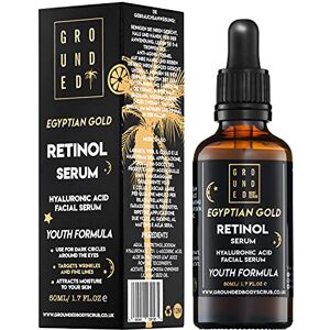 Grounded Sérum Rétinol Acide Hyaluronique - Sérum Visage - Publicité Grounded Sérum Rétinol Acide Hyaluronique - Sérum Visage - Publicité