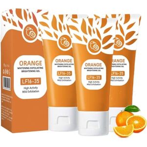 vokkrv Orange Exfoliating Brightening Gel, 50g Gel Exfoliant Visage Et Corps, Gommage Corps Exfoliant, Gelee Eclaircissante Gommage, Orange Exfoliating Moisturizing Face Body Scrub Gels (3PC, 50g) - Publicité vokkrv Orange Exfoliating Brightening Gel, 50g Gel Exfoliant Visage Et Corps, Gommage Corps Exfoliant, Gelee Eclaircissante Gommage, Orange Exfoliating Moisturizing Face Body Scrub Gels (3PC, 50g) - Publicité