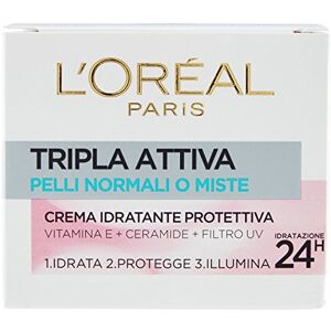 L'Oreal Paris TRIPLE ACTIVE Soin Hydratant Multi-protection pour Peaux Normales ou Mixtes - Publicité L'Oreal Paris TRIPLE ACTIVE Soin Hydratant Multi-protection pour Peaux Normales ou Mixtes - Publicité