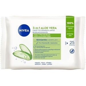 NIVEA lingettes aloe vera bio Les 25 lingettes - Publicité NIVEA lingettes aloe vera bio Les 25 lingettes - Publicité
