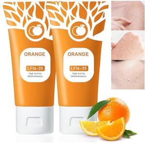 GUUZETU Gel exfoliant orange pour le corps du corps pour le corps de la peau, nettoyage hydratant avec des enzymes, gel de gommage du corps pour visage hydratant, Nettoyage des pores (2pcs) - Publicité GUUZETU Gel exfoliant orange pour le corps du corps pour le corps de la peau, nettoyage hydratant avec des enzymes, gel de gommage du corps pour visage hydratant, Nettoyage des pores (2pcs) - Publicité
