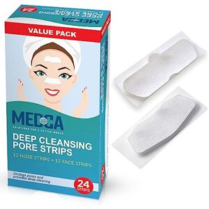 MEDca Bandes de Nettoyage de Pores du Nez, 24 Strips - Publicité MEDca Bandes de Nettoyage de Pores du Nez, 24 Strips - Publicité