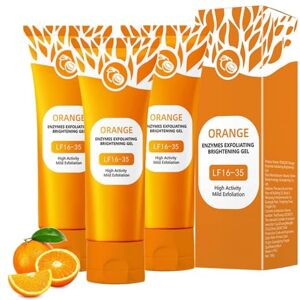 BliBlum Orange Exfoliating Brightening Gel, Gentle Exfoliating Orange, Gel Exfoliant Aux Enzymes Purifiante, Gommage Visage Femme, éxfoliant Hydratant Nettoyant En Profondeur Pour Tous Les De Peau (3PC, 50g) - Publicité BliBlum Orange Exfoliating Brightening Gel, Gentle Exfoliating Orange, Gel Exfoliant Aux Enzymes Purifiante, Gommage Visage Femme, éxfoliant Hydratant Nettoyant En Profondeur Pour Tous Les De Peau (3PC, 50g) - Publicité
