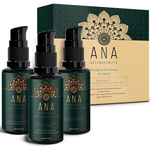 ANA Naturkosmetik Set de soins visage bio 3x30 ml Cadeaux pour femmes Sérum vitamine C visage avec vitamines A + E Sérum rétinol efficace & Sérum hyaluron Sérum visage à base de gel d'aloe vera- - Publicité ANA Naturkosmetik Set de soins visage bio 3x30 ml Cadeaux pour femmes Sérum vitamine C visage avec vitamines A + E Sérum rétinol efficace & Sérum hyaluron Sérum visage à base de gel d'aloe vera- - Publicité
