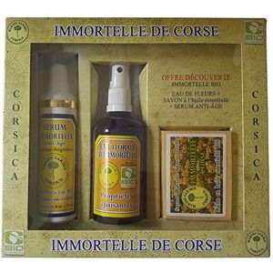 MARDYS GARDEN Coffret Sérum Anti-Âge Immortelle, Eau Florale d'Immortelle BIO, Savon à l'Immortelle Corse - Publicité MARDYS GARDEN Coffret Sérum Anti-Âge Immortelle, Eau Florale d'Immortelle BIO, Savon à l'Immortelle Corse - Publicité