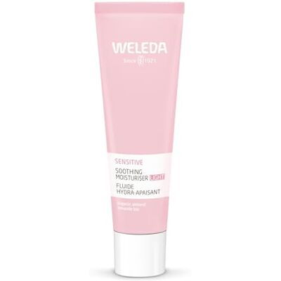 Weleda Soin Hydratant d'Amande - Crème Visage pour Peau Sensible - Publicité Weleda Soin Hydratant d'Amande - Crème Visage pour Peau Sensible - Publicité
