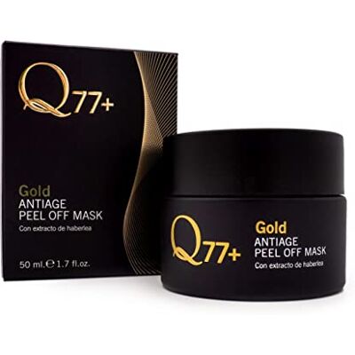Q77+ Masque Doré Peel Off - Masque Peel Off - Publicité Q77+ Masque Doré Peel Off - Masque Peel Off - Publicité