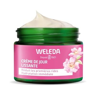 Weleda Crème de Jour lissante Rose musquée & Thé blanc NATRUE 40ml - Publicité Weleda Crème de Jour lissante Rose musquée & Thé blanc NATRUE 40ml - Publicité