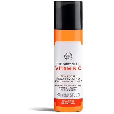 The Body Shop - Vitamin C Skin Boost Instant Smoother - Sérum - Publicité The Body Shop - Vitamin C Skin Boost Instant Smoother - Sérum - Publicité