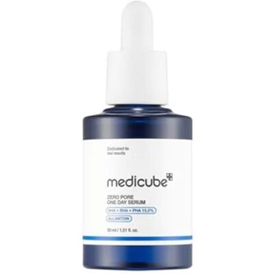 Medicube Zero Pore One Day Serum - AHA - BHA - PHA - 30 ml - Soins coréens - Publicité Medicube Zero Pore One Day Serum - AHA - BHA - PHA - 30 ml - Soins coréens - Publicité