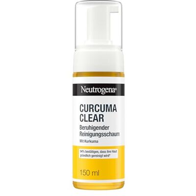 Neutrogena Curcuma Clear Nettoyage Facial - Mousse Nettoyante Apaisante - Publicité Neutrogena Curcuma Clear Nettoyage Facial - Mousse Nettoyante Apaisante - Publicité