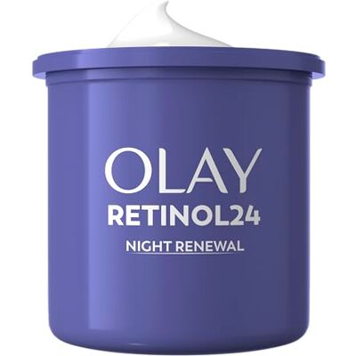 Crème de nuit Retinol 24 Olay - Hydratant Visage - Publicité Crème de nuit Retinol 24 Olay - Hydratant Visage - Publicité