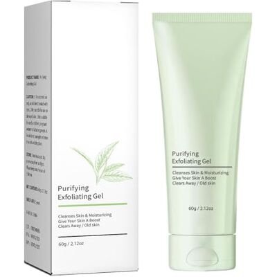 blmcoos Gel exfoliant purifiant, gel peeling éclaircissant, gommage exfoliant pour la peau, gommage blanchissant pour le visage et le corps, nettoyant en profondeur pour les peaux mortes (1) - Publicité blmcoos Gel exfoliant purifiant, gel peeling éclaircissant, gommage exfoliant pour la peau, gommage blanchissant pour le visage et le corps, nettoyant en profondeur pour les peaux mortes (1) - Publicité