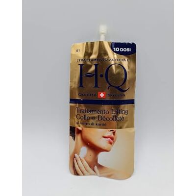 HQ TRAITEMENT EFFET LIFTING COU ET DÉCOLLETE AU BURRE DE KARITÉ 25 ML - Publicité HQ TRAITEMENT EFFET LIFTING COU ET DÉCOLLETE AU BURRE DE KARITÉ 25 ML - Publicité