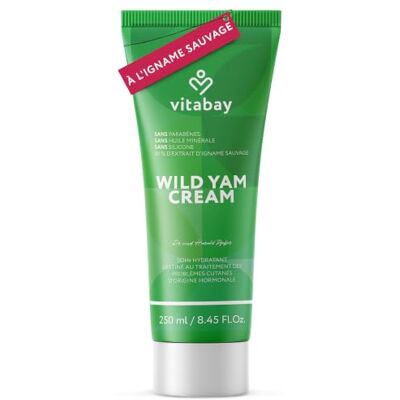 Crème de Dioscorea sauvage 64% Diosgénine Visage+Corps 250 ml - Publicité Crème de Dioscorea sauvage 64% Diosgénine Visage+Corps 250 ml - Publicité