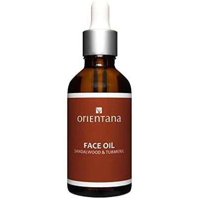 Huile Visage Santal et Curcuma d'Orientana - Huile pour le visage - Publicité Huile Visage Santal et Curcuma d'Orientana - Huile pour le visage - Publicité