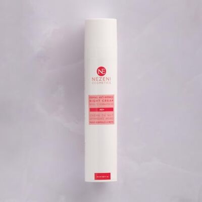 NE NEZENI Crème de nuit Nezeni AC. GLYCOLIQUE Anti-rides Femme/Homme 25 Actifs Combleur de rides profondes Crème de Nuit Anti-Rides Raffermissante Visage, Cou et Décolleté Peaux normales, grasses et mixtes - Publicité NE NEZENI Crème de nuit Nezeni AC. GLYCOLIQUE Anti-rides Femme/Homme 25 Actifs Combleur de rides profondes Crème de Nuit Anti-Rides Raffermissante Visage, Cou et Décolleté Peaux normales, grasses et mixtes - Publicité