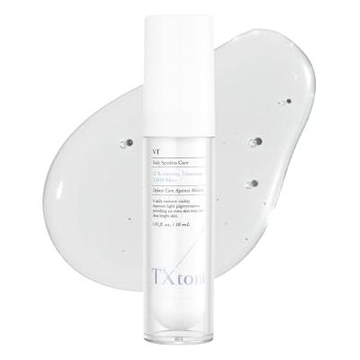 VT COSMETICS TX Essence tonifiante 1000 shot, sérum à l'acide tranexamique avec niacinamide, glutathion pour le visage en verre éclatant, taches sombres, cicatrices d'acné, soins de la peau sensible - Publicité VT COSMETICS TX Essence tonifiante 1000 shot, sérum à l'acide tranexamique avec niacinamide, glutathion pour le visage en verre éclatant, taches sombres, cicatrices d'acné, soins de la peau sensible - Publicité