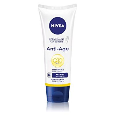 NIVEA Crème Mains Anti Age Q10+ 100 ml Lot de 2 - Publicité NIVEA Crème Mains Anti Age Q10+ 100 ml Lot de 2 - Publicité