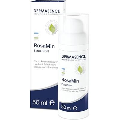 Dermasence RosaMin Emulsion - Soin pour peau sensible - Publicité Dermasence RosaMin Emulsion - Soin pour peau sensible - Publicité
