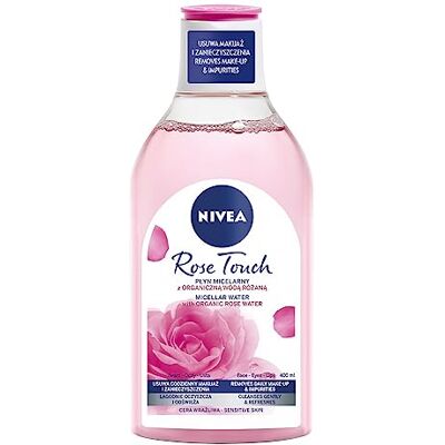 NIVEA Eau de rose organique de contact de Rose liquide micellaire pour la peau sensible 400ml - Publicité NIVEA Eau de rose organique de contact de Rose liquide micellaire pour la peau sensible 400ml - Publicité