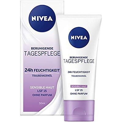 NIVEA Visage Q10 Soin de Jour Sensitive LFs15 50 ml - Publicité NIVEA Visage Q10 Soin de Jour Sensitive LFs15 50 ml - Publicité