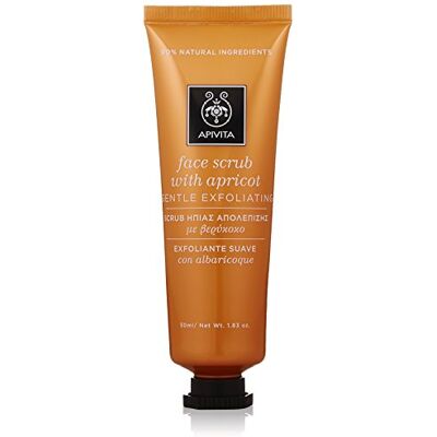 Apivita Face Scrub with Apricot Gentle Exfoliating 50ml/1.83oz - Publicité Apivita Face Scrub with Apricot Gentle Exfoliating 50ml/1.83oz - Publicité
