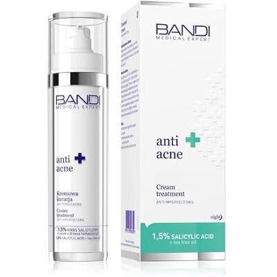 Bandi Medical - Anti Acne Crème 50 ml - Peau grasse - Crème - Publicité Bandi Medical - Anti Acne Crème 50 ml - Peau grasse - Crème - Publicité