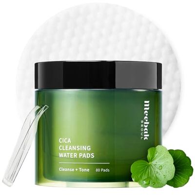 Meebak Lingettes démaquillantes Pour peaux sensibles, lingettes faciales coréennes Cica pour les yeux, le visage et les pores - Publicité Meebak Lingettes démaquillantes Pour peaux sensibles, lingettes faciales coréennes Cica pour les yeux, le visage et les pores - Publicité