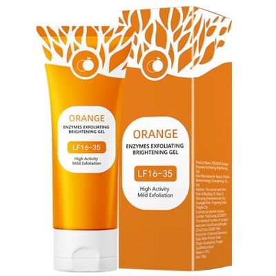 vokkrv Coracode Gel exfoliant orange pour le visage,Gels Blanchissants Exfoliants à orange,oranges exfoliants gel Pour nettoyage en profondeur des pores,gel naturel zeste d'oranges,gommage visage et corps - Publicité vokkrv Coracode Gel exfoliant orange pour le visage,Gels Blanchissants Exfoliants à orange,oranges exfoliants gel Pour nettoyage en profondeur des pores,gel naturel zeste d'oranges,gommage visage et corps - Publicité