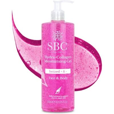 Sbc Skincare - Col143ab - 500ml - Rose - Gel - Publicité Sbc Skincare - Col143ab - 500ml - Rose - Gel - Publicité