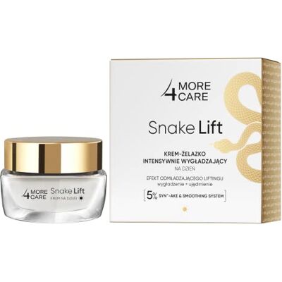 Crème Visage More4Care Snake Lift - Soins hydratants quotidiens - Publicité Crème Visage More4Care Snake Lift - Soins hydratants quotidiens - Publicité