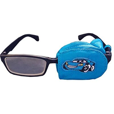 FANCYPUMPKIN Creative Eye Patch Patch Lunettes Uniques Couvrent Le Traitement de l'amblyopie pour Les Yeux Paresseux pour Les Enfants (œil Gauche), G - Publicité FANCYPUMPKIN Creative Eye Patch Patch Lunettes Uniques Couvrent Le Traitement de l'amblyopie pour Les Yeux Paresseux pour Les Enfants (œil Gauche), G - Publicité