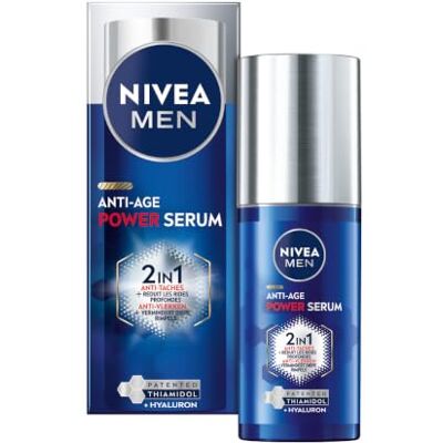 Nivea Men Power Sérum Visage 2-en-1 SPF30 - Sérum Visage - Publicité Nivea Men Power Sérum Visage 2-en-1 SPF30 - Sérum Visage - Publicité