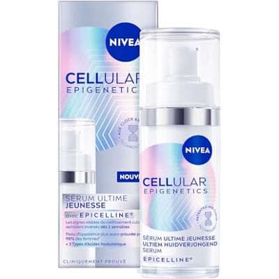 NIVEA Sérum Visage Anti-Âge Cellular Epigenetic, 30 ml - Publicité NIVEA Sérum Visage Anti-Âge Cellular Epigenetic, 30 ml - Publicité