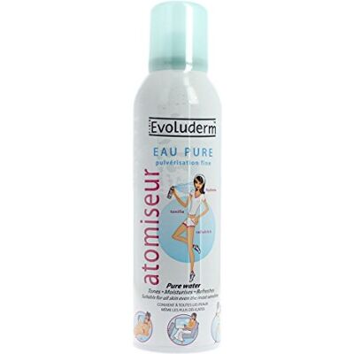 Evoluderm Atomiseur Eau Pure 150 ml Origine Naturelle Végan Fabrication Française - Publicité Evoluderm Atomiseur Eau Pure 150 ml Origine Naturelle Végan Fabrication Française - Publicité