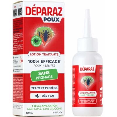 DEPARAZ - PRO - 100ml - Lotion antipoux - Publicité DEPARAZ - PRO - 100ml - Lotion antipoux - Publicité