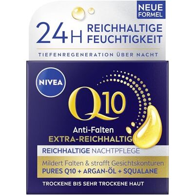 NIVEA Q10 Crème Visage Anti-Rides - Crème Visage - Publicité NIVEA Q10 Crème Visage Anti-Rides - Crème Visage - Publicité