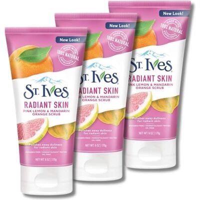 Hob St Ives Radiant Skin Gommage Rose Citron et Mandarine 150 ml - Publicité Hob St Ives Radiant Skin Gommage Rose Citron et Mandarine 150 ml - Publicité