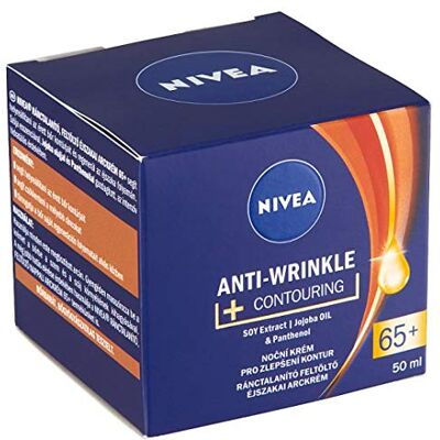 NIVEA Anti-Rides + Contour 65 + Soin Nuit 50 ml - Publicité NIVEA Anti-Rides + Contour 65 + Soin Nuit 50 ml - Publicité