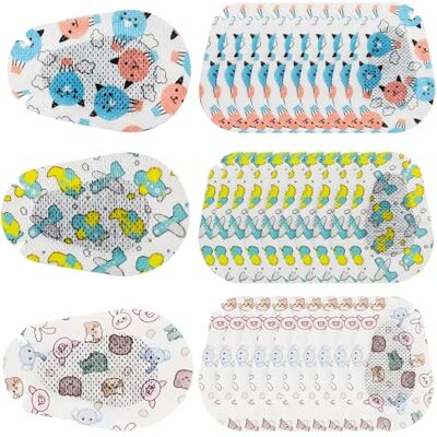 Makoto Nobu 30 Pièces Patchs Adhésifs Respirants pour les yeux, Pansements Oculaires, patches oculaires enfants pour traitement de l'Amblyopie Pour enfants et adultes (7,5x5cm) - Publicité Makoto Nobu 30 Pièces Patchs Adhésifs Respirants pour les yeux, Pansements Oculaires, patches oculaires enfants pour traitement de l'Amblyopie Pour enfants et adultes (7,5x5cm) - Publicité