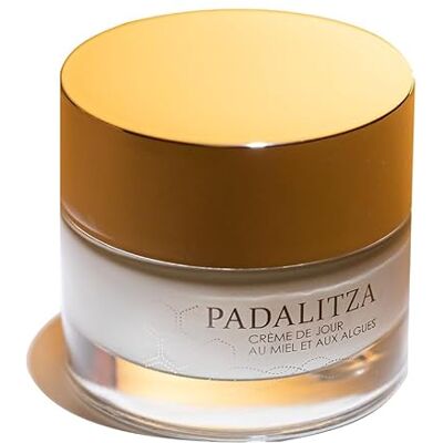 PADALITZA Crème de Jour Anti-Âge au Miel & Algues — Soin Visage Naturel Anti-Rides, Régénérant & Hydratant — 98% d'Origine Naturelle — Tous Types de Peau — 50 ml — Fabriqué en France - Publicité PADALITZA Crème de Jour Anti-Âge au Miel & Algues — Soin Visage Naturel Anti-Rides, Régénérant & Hydratant — 98% d'Origine Naturelle — Tous Types de Peau — 50 ml — Fabriqué en France - Publicité