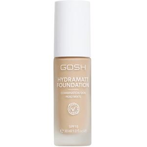 GOSH Fond de teint avec SPF 15 pour peaux claires et foncées, vegan I Maquillage matifiant pour peaux sèches, sensibles et grasses I Résistant à l'essuyage et à la transpiration, sans huile I Opacité - Publicité GOSH Fond de teint avec SPF 15 pour peaux claires et foncées, vegan I Maquillage matifiant pour peaux sèches, sensibles et grasses I Résistant à l'essuyage et à la transpiration, sans huile I Opacité - Publicité