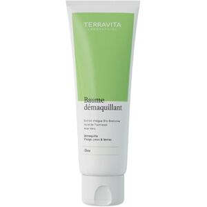 Terravita Baume Démaquillant Note Yuka 100/100 Visage, Yeux et Lèvres Respecte le pH de la Peau Extrait D’Algue Bio Huile de Tournesol Aloe Vera Efficace Waterproof Made in France - Publicité Terravita Baume Démaquillant Note Yuka 100/100 Visage, Yeux et Lèvres Respecte le pH de la Peau Extrait D’Algue Bio Huile de Tournesol Aloe Vera Efficace Waterproof Made in France - Publicité