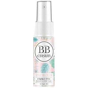 Allbestaye BB Crème Spray Correcteur Base Maquillage paresseux portatif de peau de blanchiment imperméable pour la peau de jambe de corps de corps de visage - Publicité