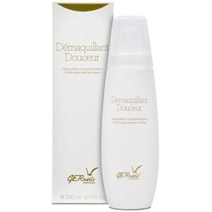 Gernetic International DEMAQUILLANT DOUCEUR 200 ml, Lotion micellaire, démaquillante, nettoyant visage, yeux et lèvres pour tous types de peau. PAS D'ALCOOL - Publicité Gernetic International DEMAQUILLANT DOUCEUR 200 ml, Lotion micellaire, démaquillante, nettoyant visage, yeux et lèvres pour tous types de peau. PAS D'ALCOOL - Publicité